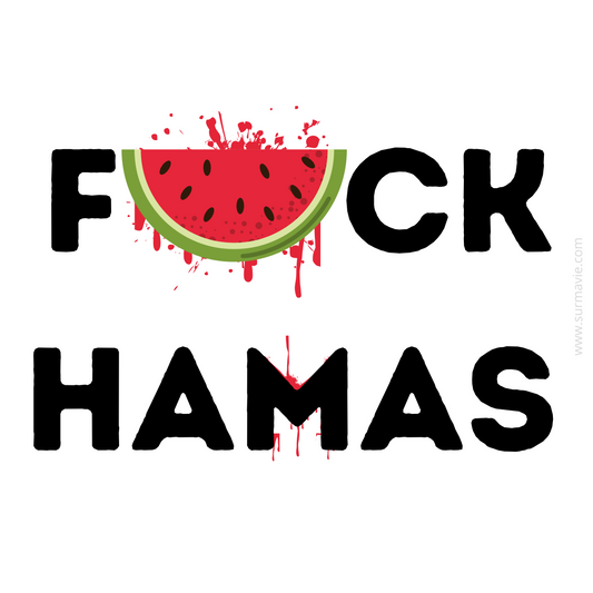 "F🍉ck Hamas"